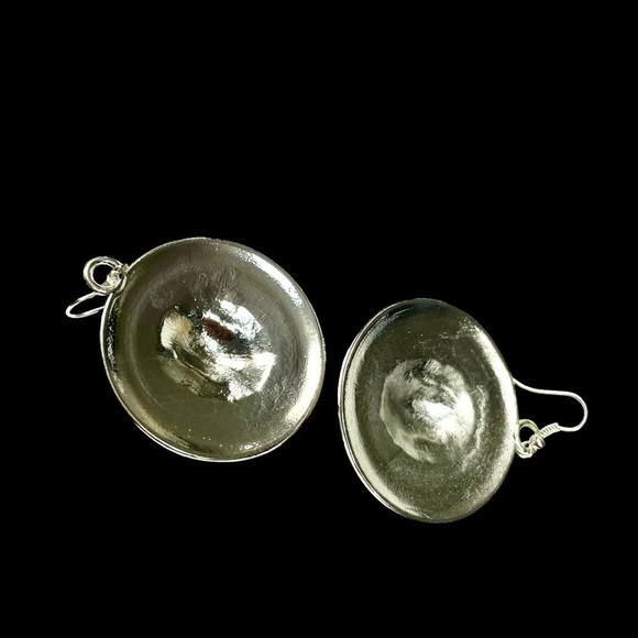 Yellow Silver Plated Lion Earrings with stainless Steel - Picture 5 of 9